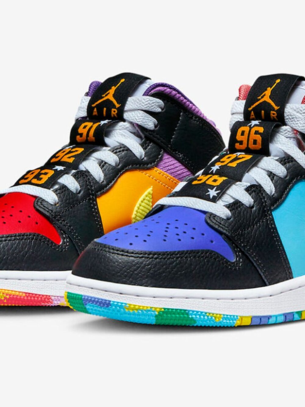 Nike Air Jordan 1 Mid SS Six Championships Sneakers